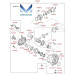 mobis transfer ata 4wd for hyundai santa fe 2009-12